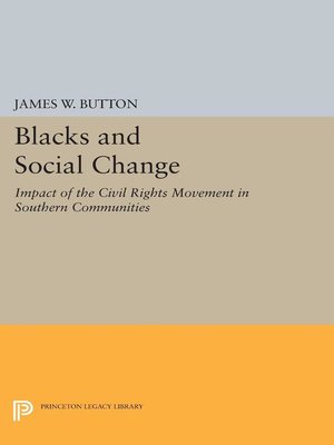 cover image of Blacks and Social Change